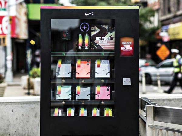 Nike venderr machine NY (2014).