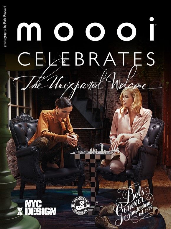 Moooi. Celebrate. The chess table.