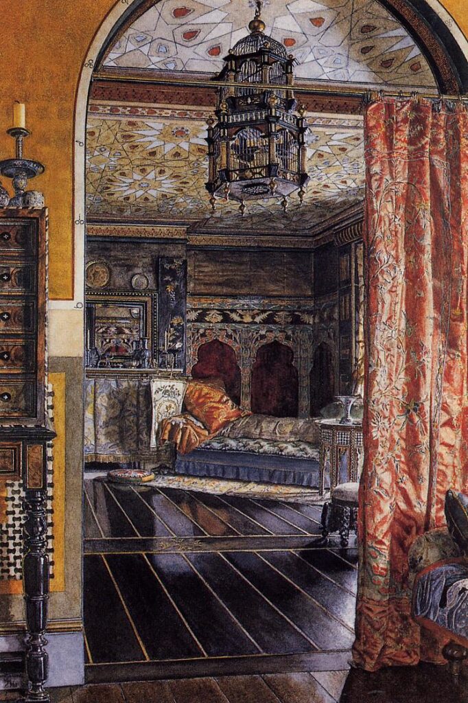 Tadema interieur blogger uit de 21ste eeuw | The Drawing Room | Townshend House 1885