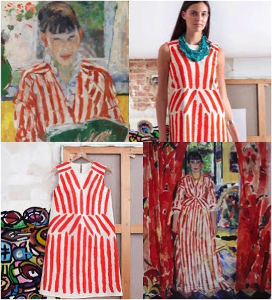 De Nel jurk van het MoMu. Doe-het-zelf design jurk als artsy-cultural product.