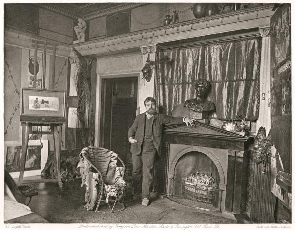 Joe Parkin Mayall | Alma Tadema atelier Townshend House | 1883