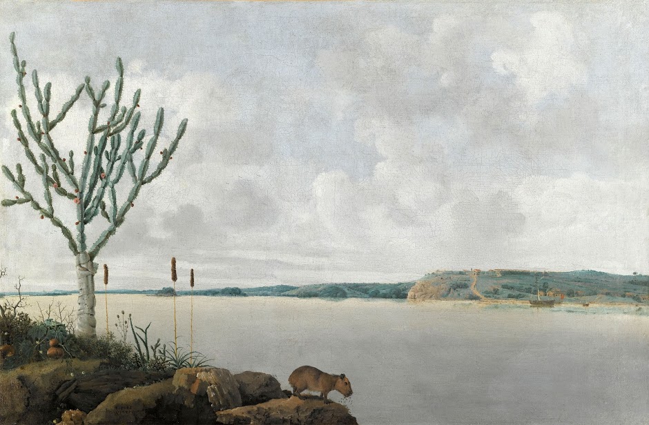 Gezicht op de Rio Sao Francisco, Brazilie, Frans Post.